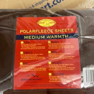 Brand New polar fleece sheets
